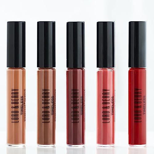 Lord & Berry Timeless Kissproof Long Lasting Matte Liquid Lipstick Brave Red 6428, 7ml
