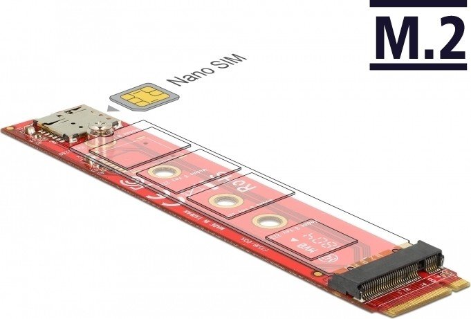 DeLOCK M.2 SATA -> M.2 SATA (65921)