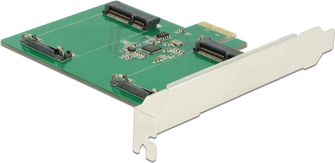 DeLOCK PCIe -> 2x mSATA (89479)