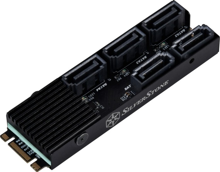 SilverStone M.2 PCIe -> SATA (ECS07)