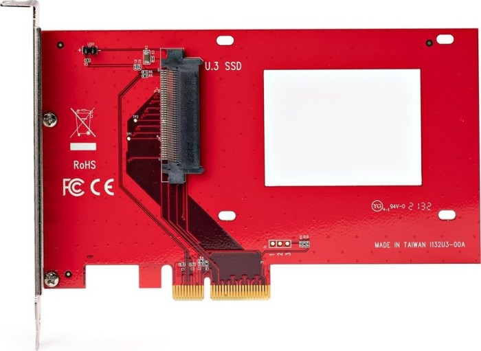StarTech PCI Express Card > 1 x internal U.3 SFF-TA-1001 NVMe (PEX4SFF8639U3)