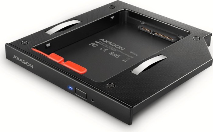 AXAGON 2.5" on 5.25" SlimLine, 12.7mm height, Conversion tray (RSS-CD12)