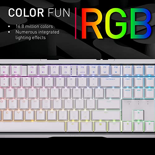 Cherry MX board 3.0 S wireless black, MX RGB RED, USB/Bluetooth, UK (G80-3872LYAGB-2)