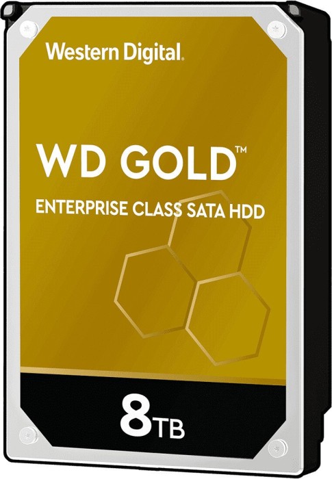 Western Digital WD Gold 8TB, 24/7, 512e / 3.5" / SATA 6Gb/s (WD8003FRYZ)