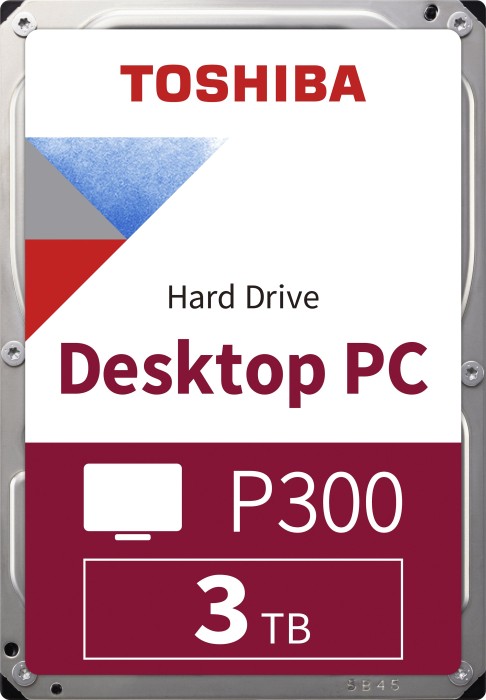 Toshiba P300 Desktop PC 3TB, 512e / 3.5" / SATA 6Gb/s, bulk (HDWD130UZSVA)