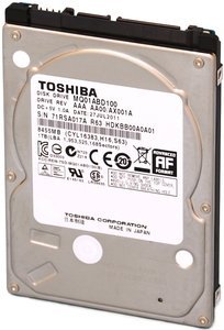 Toshiba Mobile HDD MQ01-Series 320GB, 512e / 2.5" / SATA 3Gb/s (MQ01ABD032)