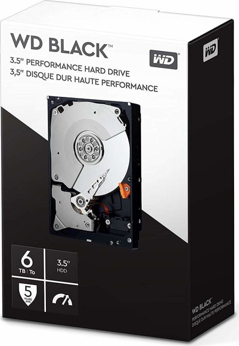 Western Digital WD_BLACK 6TB, SATA 6Gb/s, retail (WDBSLA0060HNC)