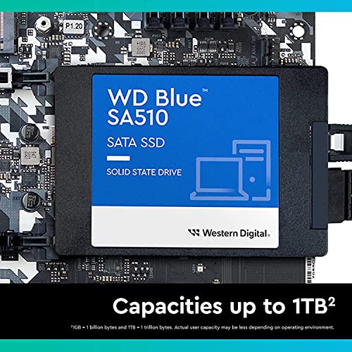Western Digital WD Blue 3D NAND SATA SSD 500GB, 2.5" / SATA 6Gb/s, retail (WDBNCE5000PNC)