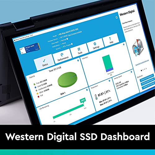 Western Digital WD Blue 3D NAND SATA SSD 500GB, 2.5" / SATA 6Gb/s, retail (WDBNCE5000PNC)