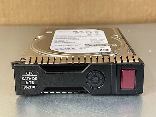 HPE 6TB SATA 6G Midline 7.2K LFF 3.5" SC 1yr Wty 512e HDD (861750-B21)