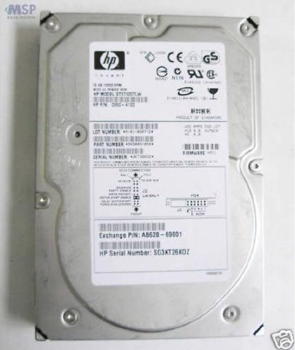 HP 72GB SATA 10K NHP 1" HDD (332751-B21)