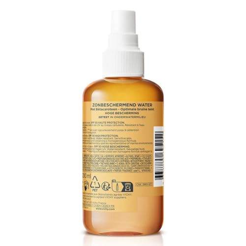 Vichy, Capital Soleil Tan Illuminating Sun Protection Water Spray SPF30 for All Skin Types 200ml