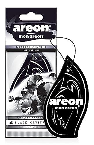 AREON Mon Car Air Freshener Hanging Black Crystal Set Multi Pack of 10