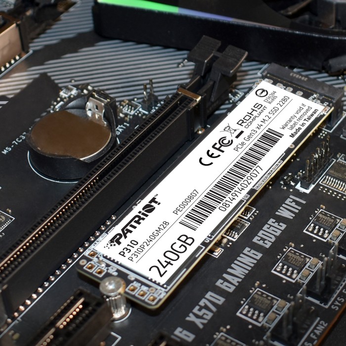 Patriot P310 240GB, M.2 2280 / M-Key / PCIe 3.0 x4 (P310P240GM28)