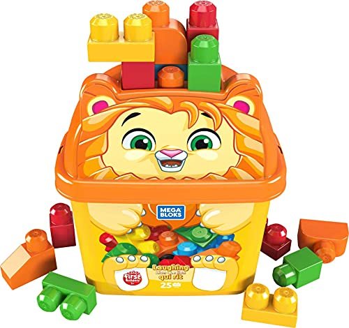 Mattel Mega Bloks Lachender Löwe Bausteinbox (GPG20)