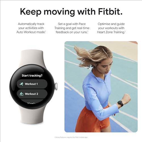 Google pixel Watch 2 (Wi-Fi) Matte Black with sport wristlet Obsidian