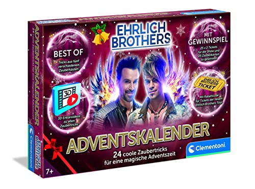 Clementoni Ehrlich Brothers - Adventskalender 2022 (59298)