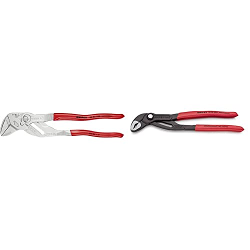 KNIPEX Pliers Wrench (250 mm) 86 03 250 & Cobra (250 mm) 87 01 250