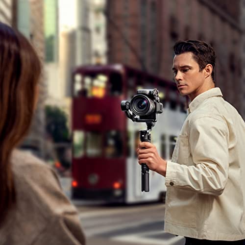 DJI RS 3 Mini, 3-Axis Mirrorless Gimbal Lightweight Stabilizer for Canon/Sony/Panasonic/Nikon/Fujifilm, 2 kg (4.4 lbs)Tested Payload, Bluetooth Sutter Control, Native Vertical Shooting