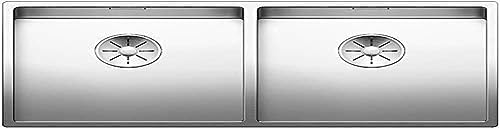 Blanco Claron 400/400-U InFino built-under double sink stainless steel (521618)