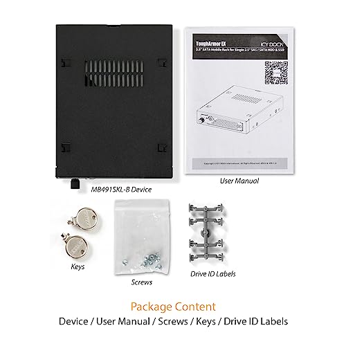 Icy Dock ToughArmor EX MB491SKL-B