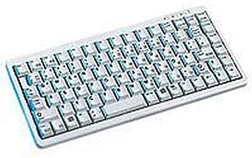 Cherry G84-4100 Compact-Keyboard light grey, Cherry ML, PS/2 & USB, FR (G84-4100LCMFR-0)
