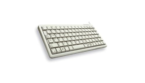 Cherry G84-4100 Compact-Keyboard light grey, Cherry ML, PS/2 & USB, FR (G84-4100LCMFR-0)