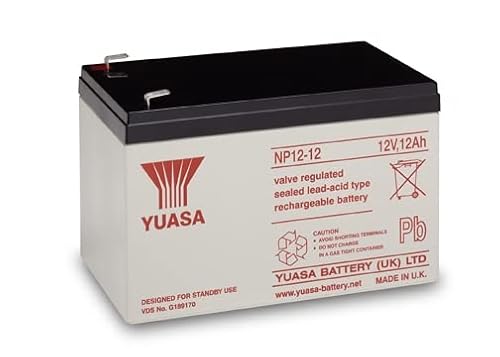 NP14-12 Ultramax 12v 12Ah Lead Acid Battery Replaces yuasa NP12-12