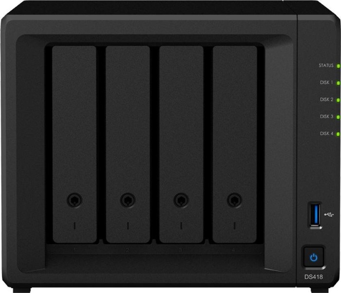 Synology DiskStation DS418 24TB, 2x Gb LAN