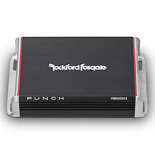 Rockford PBR300X2 audio amplifier - audio amplifiers (RCA, 20 - 20000 Hz)