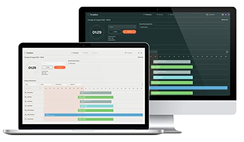 Safescan TM-828 - Clocking-in System with Fingerprint and RFID Reader for Up to 2000 Users - Including Employee Management Solution