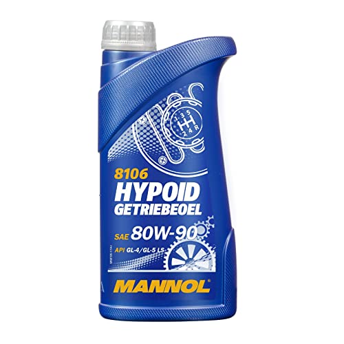 MANNOL Hypoid gear oil, 80W-90 API GL 4/GL 5 LS, 1 litre