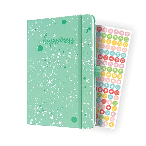 Sigel weekly calendar Jolie A5 2024, green happiness (J4303)
