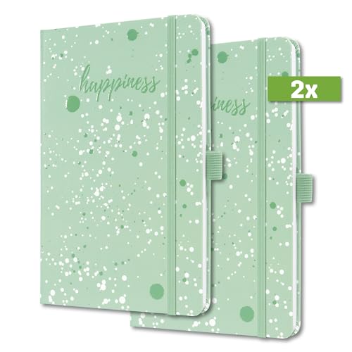 Sigel weekly calendar Jolie A5 2024, green happiness (J4303)