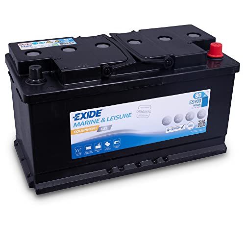 Exide ES900 Equipment Gel Supply Battery 12V 80Ah 900Wh 540A