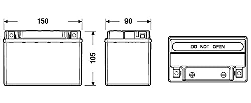 Exide EK091 AGM Car Battery 9 Ah