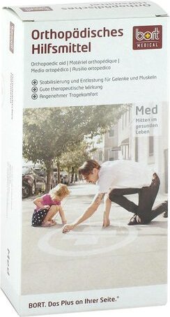 Bort Medical Soft Daumenschiene kurz M schwarz, 1 Stück