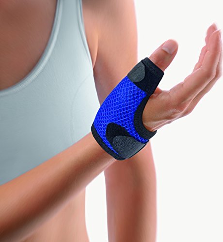 Bort Medical Soft Daumenschiene kurz L blau, 1 Stück