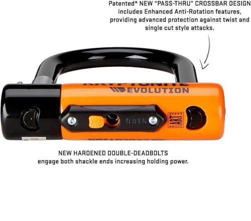 Kryptonite New-U Evolution Standard u-lock, key (002130)