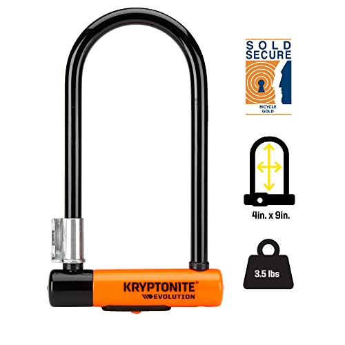Kryptonite New-U Evolution Standard u-lock, key (002130)