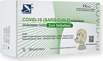 Anhui Deepblue SARS-CoV-2 Antigen Schnelltest, 5 Stück