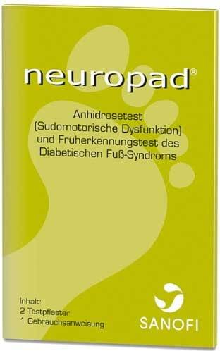 Sanofi Neuropad Anhidrose Selbsttest, 2 Stück