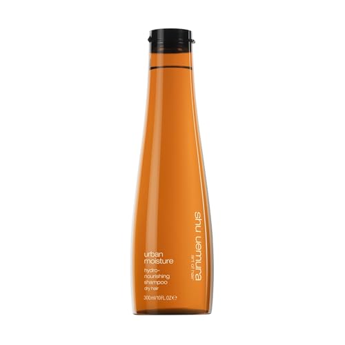 Shu Uemura, Hydro-Nourishing Shampoo Urban Moisture, Dry Hair, Enriched with Moringa Oil, Hydrates & Protects, 300 ml