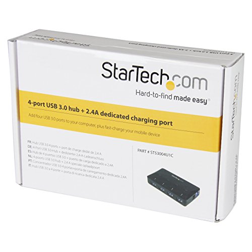 StarTech USB-Hub, 4x USB-A 3.0, USB-B 3.0 [Buchse] (ST53004U1C)