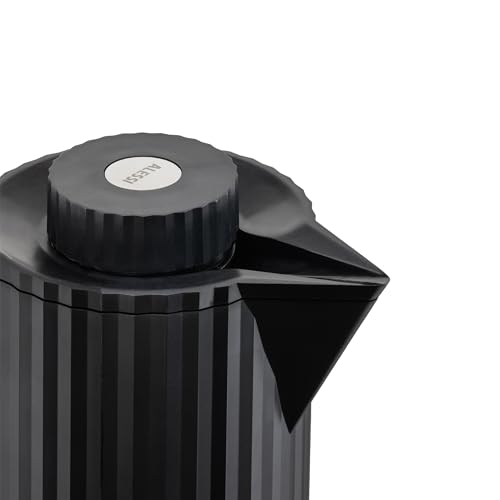 Alessi Plissé thermal flask black (MDL12 B)