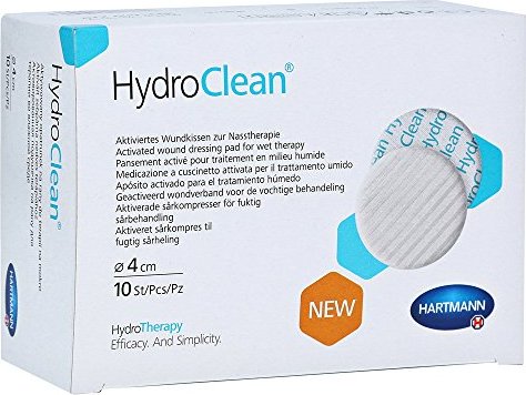 Hartmann HydroClean Kompresse steril 4cm, 10 Stück