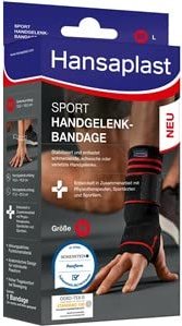 Hansaplast Sport Handgelenkbandage Größe M, 1 Stück
