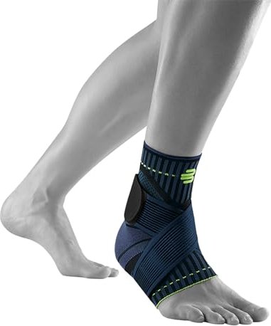 Bauerfeind Sports Ankle Support Dynamic Größe XL schwarz/dunkelblau Rechts, 1 Stück