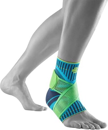 Bauerfeind Sports Ankle Support Größe M türkis/blau Links, 1 Stück