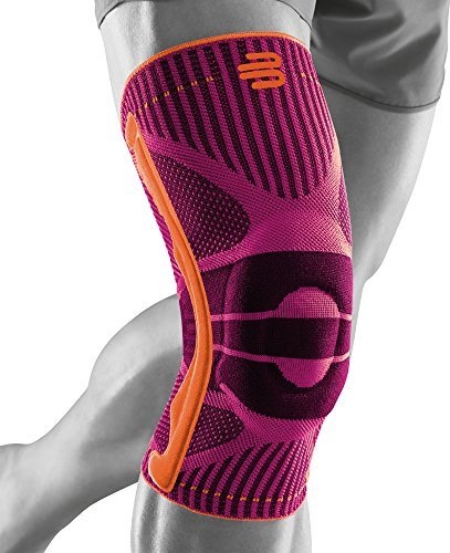 Bauerfeind Sports Knee Support Kniebandage Größe XL pink, 1 Stück